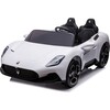 S313 Maserati MC20 (24V) 4x4 White - Ride-On - 1 - thumbnail