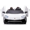 Lamborghini Aventador SV 24v Brushless Motor White - Ride-On - 2