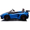 Lamborghini Aventador SV 24v Brushless Motor Blue - Ride-On - 2