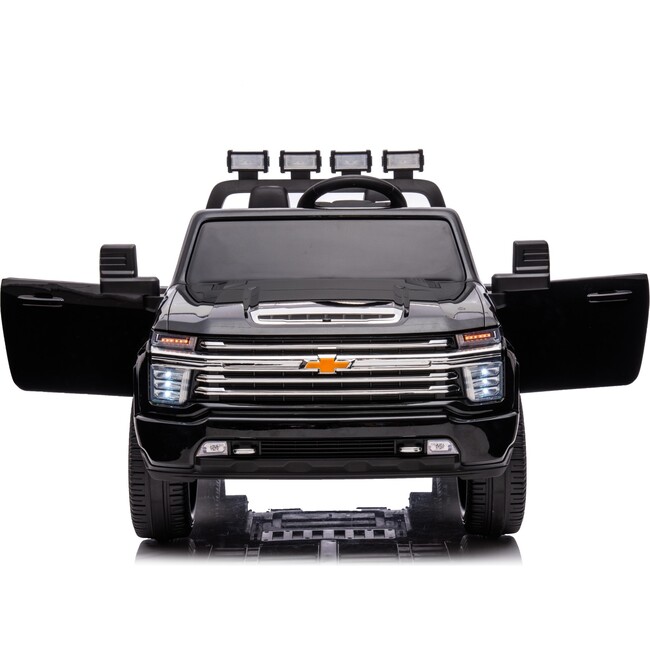 Chevrolet Silverado 24v 2-Seater Black - Ride-On - 2