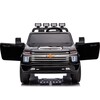 Chevrolet Silverado 24v 2-Seater Black - Ride-On - 2