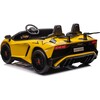 Lamborghini Aventador SV 24v Brushless Motor Yellow - Ride-On - 3