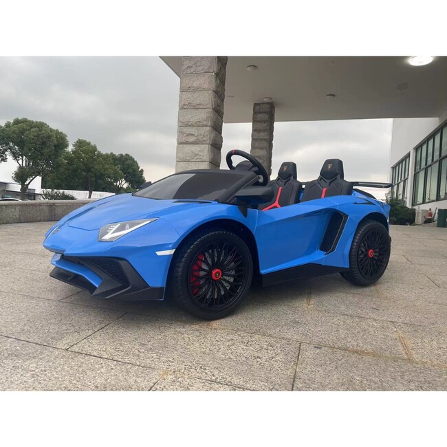 Lamborghini Aventador SV 24v Brushless Motor Blue - Ride-On - 4