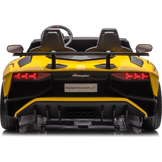 Lamborghini Aventador SV 24v Brushless Motor Yellow - Ride-On - 4