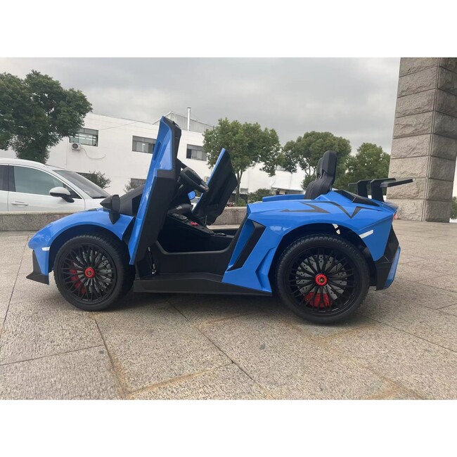 Lamborghini Aventador SV 24v Brushless Motor Blue - Ride-On - 5