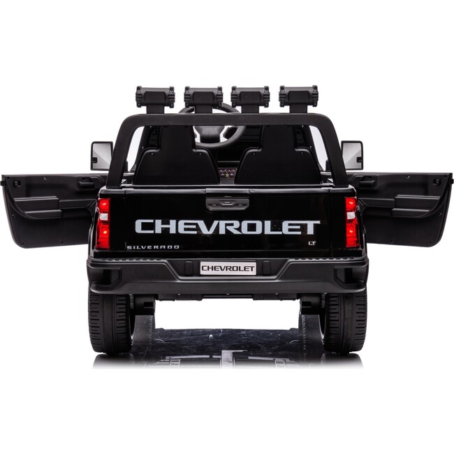 Chevrolet Silverado 24v 2-Seater Black - Ride-On - 5