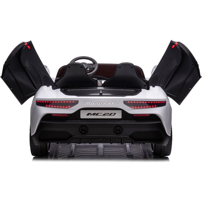 S313 Maserati MC20 (24V) 4x4 White - Ride-On - 5