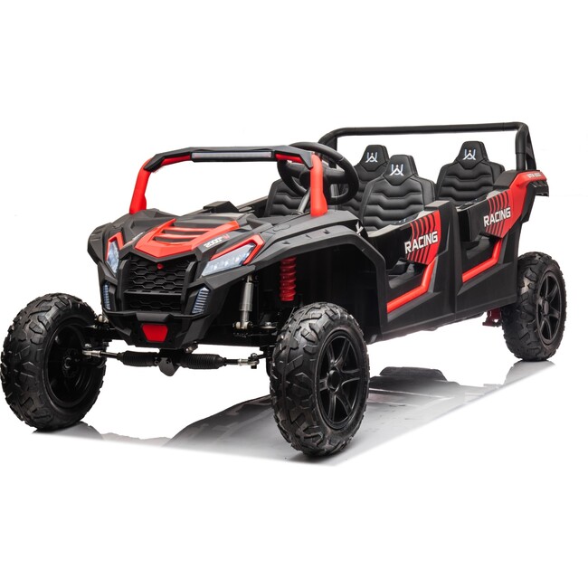 Beast XL Dune Buggy 48v 4-Seater Red