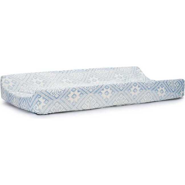 Light Star Muong Changing Pad Cover, Light Blue