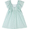 Summer Party Eyelet Dress, Blue - Dresses - 2