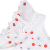 Smocked Embroidered Baby Dress, White - Dresses - 3
