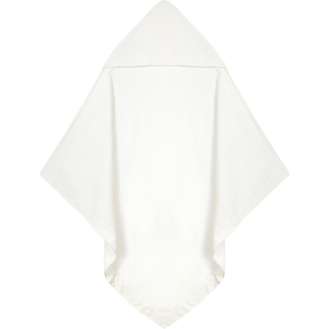 Organic Cotton Baby Cape, White - Other Accessories - 1