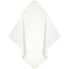 Organic Cotton Baby Cape, White - Other Accessories - 1 - thumbnail