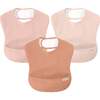 3-Pack Presto Baby Bibs Waterproof for Boys and Girls, Fawn - Bibs - 1 - thumbnail