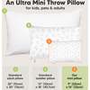 Mini Toddler Pillow With Pillowcase, Acorn - Nursing Pillows - 2