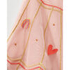 Tulle Heart Embroidered Cape - Cover-Ups - 3