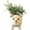 Polar Bear Animal Planter, White - Planters - 1 - thumbnail