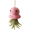 Octopus Hanging Planter, Pink - Hanging Planters - 1 - thumbnail