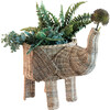 Rattan Elephant Basket, Natural - Planters - 1 - thumbnail
