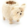 Westie Animal Planter, White - Planters - 4