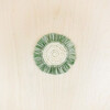 Set of 4 Raffia Round Crochet Coasters with Fringe, Sage - Tabletop - 4