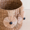 Owl Basket Planter, Natural - Planters - 3