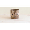 Owl Basket Planter, Natural - Planters - 4