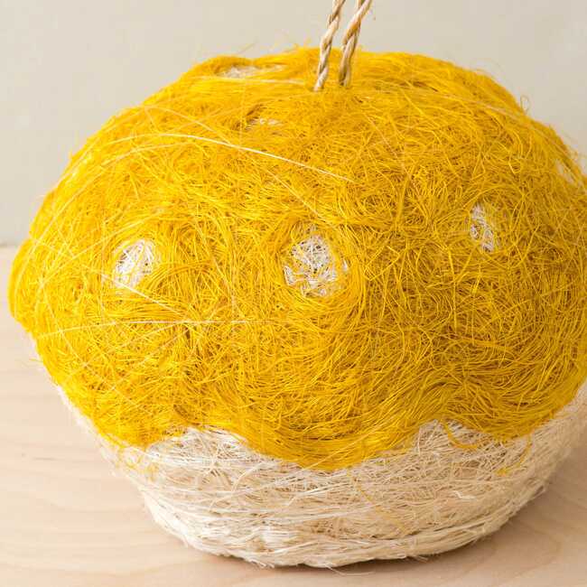 Jellyfish Hanging Planter, Yellow - Hanging Planters - 3