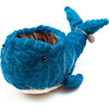 Mama Whale Animal Planter, Blue - Planters - 6