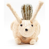 Bunny Animal Planter, White - Planters - 1 - thumbnail