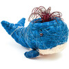 Baby Whale Animal Planter, Blue - Planters - 1 - thumbnail