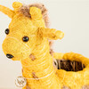 Giraffe Animal Planter, Yellow & Brown - Planters - 5