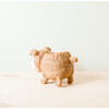 English Bulldog Animal Planter, Brown & White - Planters - 6