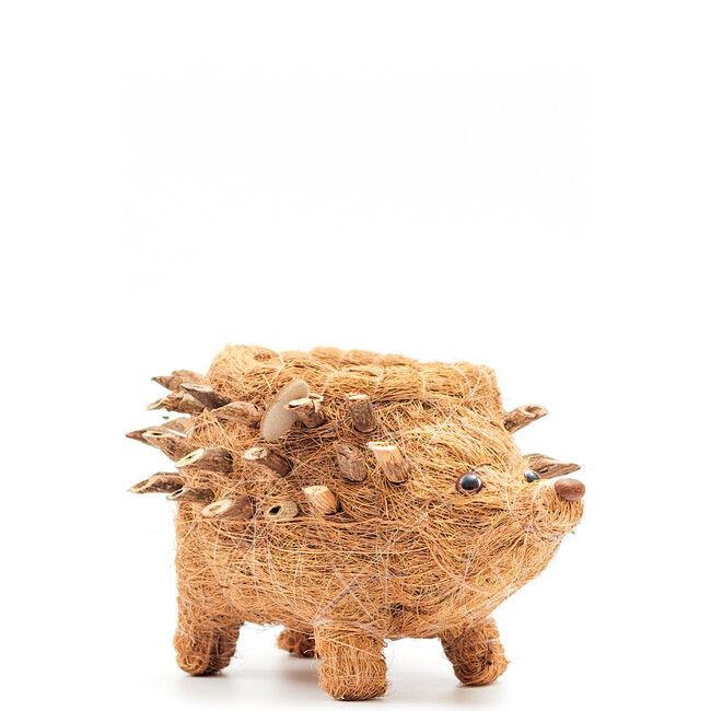 Baby Hedgehog Animal Planter, Brown - Planters - 3