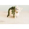Baby Cat Animal Planter, White - Planters - 3