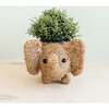 Elephant Animal Planter, Brown - Planters - 4