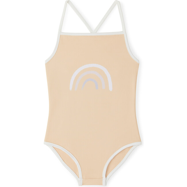 Sunny Day Strap Sleeve Swimsuit, Impala - One Pieces - 1