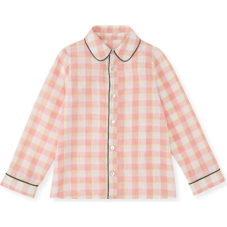 Belfair Collared Full Sleeve Shirt, Pink - Shirts - 1