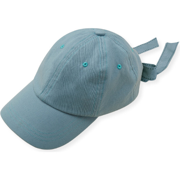 Baseball Tie Back Cap, Cameo Blue - Hats - 1