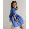 Noble Organic Franny Puff Sleeve Dress, French Blue - Dresses - 4 - thumbnail