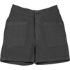 Noble Organic Chore Short, Charcoal - Shorts - 1 - thumbnail