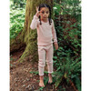 Noble Organic Waffle Set, Powder Pink And Dusty Rose - Mixed Apparel Set - 2