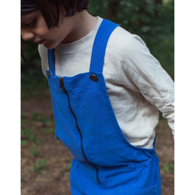Noble Organic Overalls, French Blue - Overalls - 6