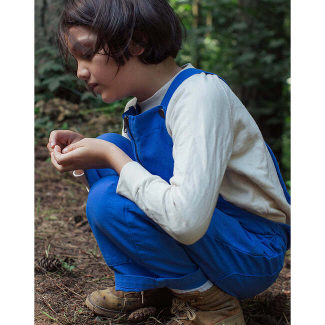 Noble Organic Overalls, French Blue - Overalls - 7