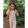 Noble Organic Waffle Set, Powder Pink And Dusty Rose - Mixed Apparel Set - 5