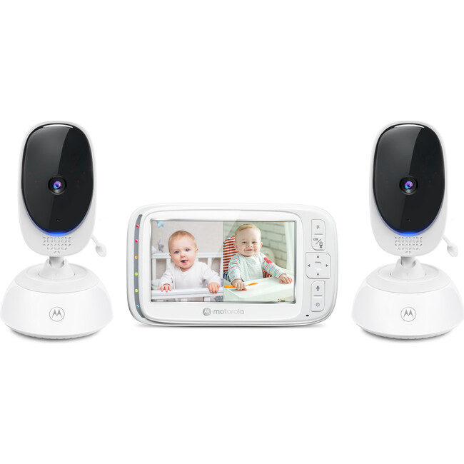 VM75 5" Video Baby Monitor - 2 Cameras
