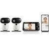 PIP1510-2 Connect 5.0” WiFi Motorized Video Baby Monitor 2 Cameras - Baby Monitors - 1 - thumbnail