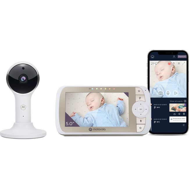 VM65 Connect 5" WiFi Video Baby Monitor - Baby Monitors - 1