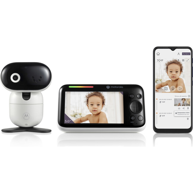 PIP1510 Connect 5.0” WiFi Motorized Video Baby Monitor - Baby Monitors - 1