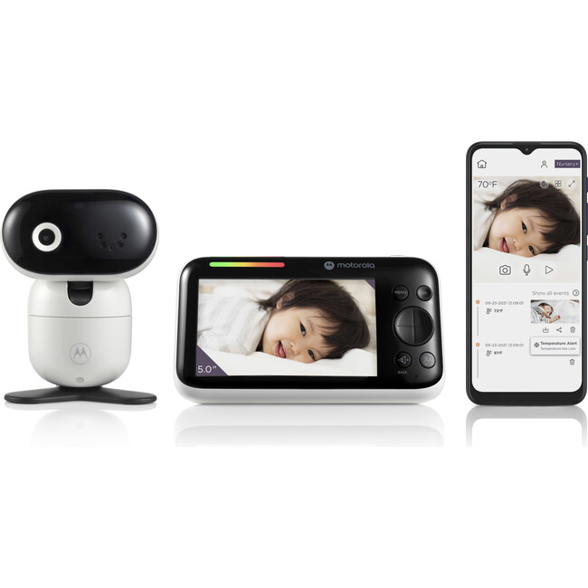 PIP1610 HD Connect 5.0" WiFi HD Motorized Video Baby Monitor - Baby Monitors - 1